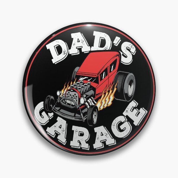 Item preview, Dad Garage Hot Rod designed and sold by TheCrazyBear.