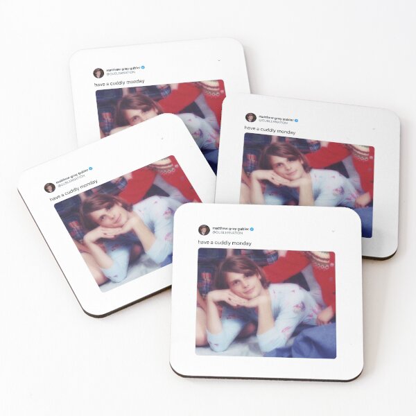 Item preview, matthew gray gubler tweet designed and sold by reaganreese.