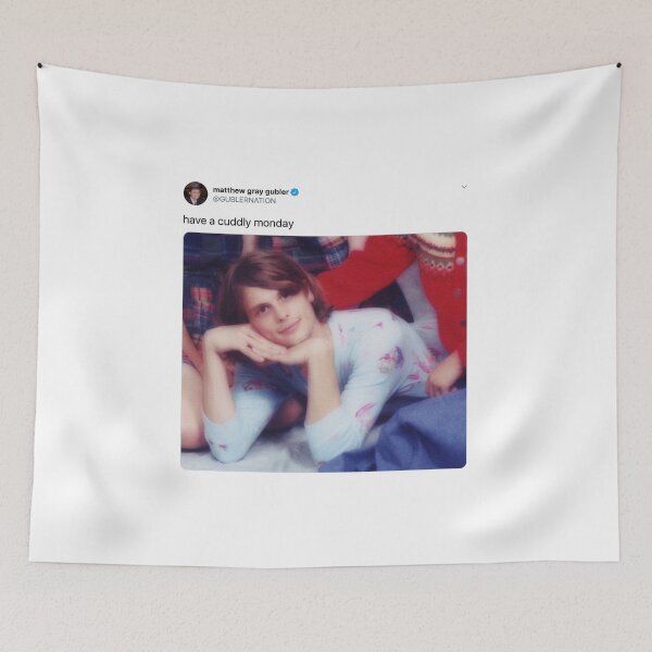Item preview, matthew gray gubler tweet designed and sold by reaganreese.