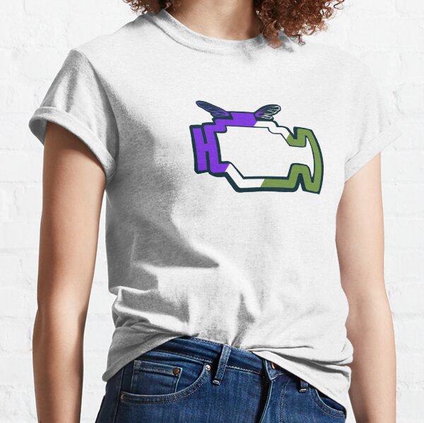 Transmission Folklore Genderqueer Pride Logo Classic T-Shirt