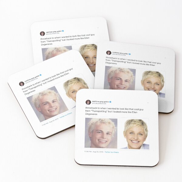 Item preview, matthew gray gubler tweet designed and sold by reaganreese.