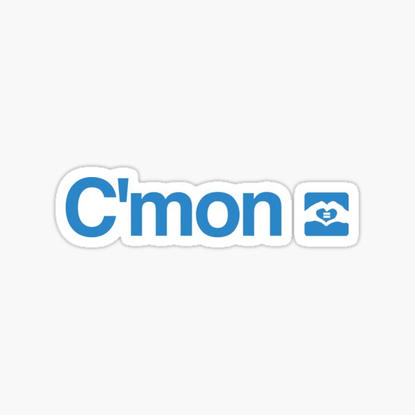 C'mon. Let Love Win. Sticker