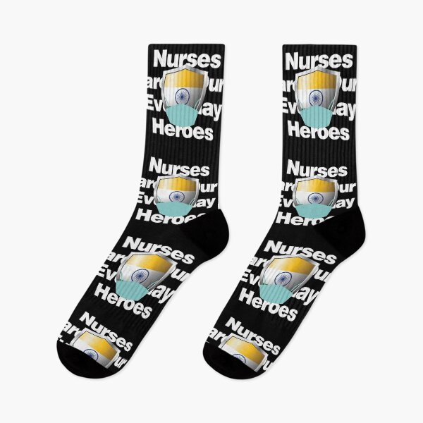 Item preview, India Nurses are Everyday Heroes designed and sold by HelloFromAja.