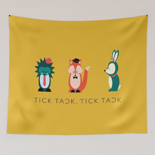 Item preview, Dark Animals Yellow designed and sold by RuthVega.