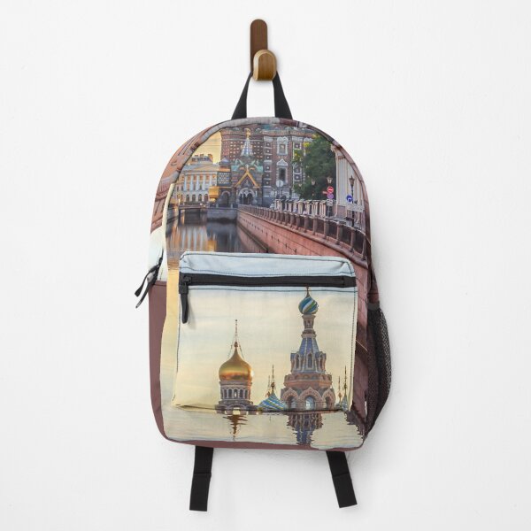Church of the Savior on Blood, Saint Petersburg, Russia Backpack
