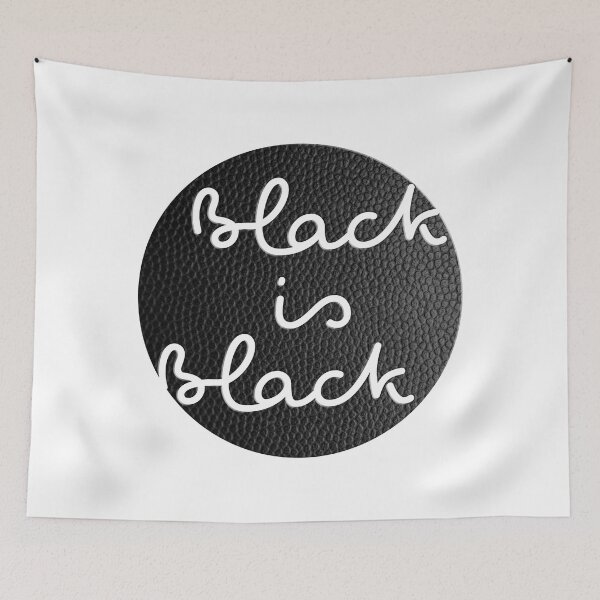 Item preview, BLACK is BLACK - Black Dot designed and sold by Hell-Prints.