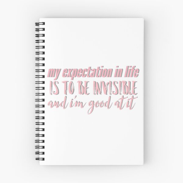 Item preview, My expectation is to be invisible  designed and sold by savannahnoel.