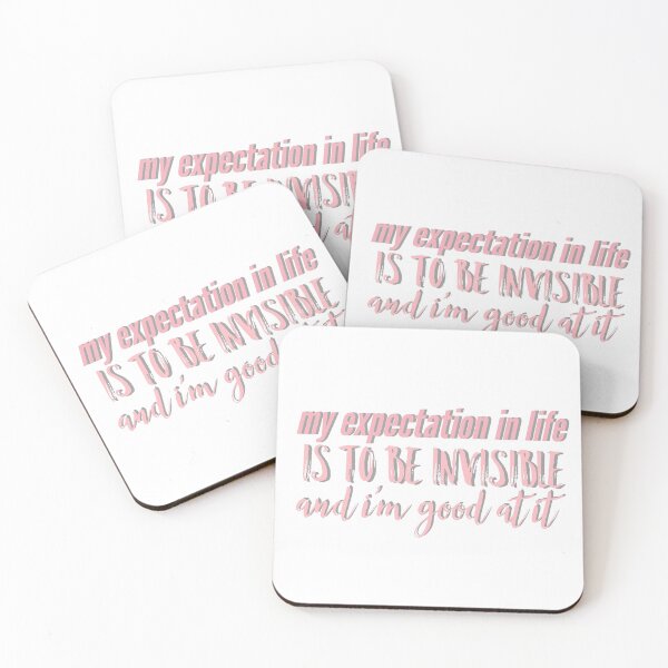Item preview, My expectation is to be invisible  designed and sold by savannahnoel.