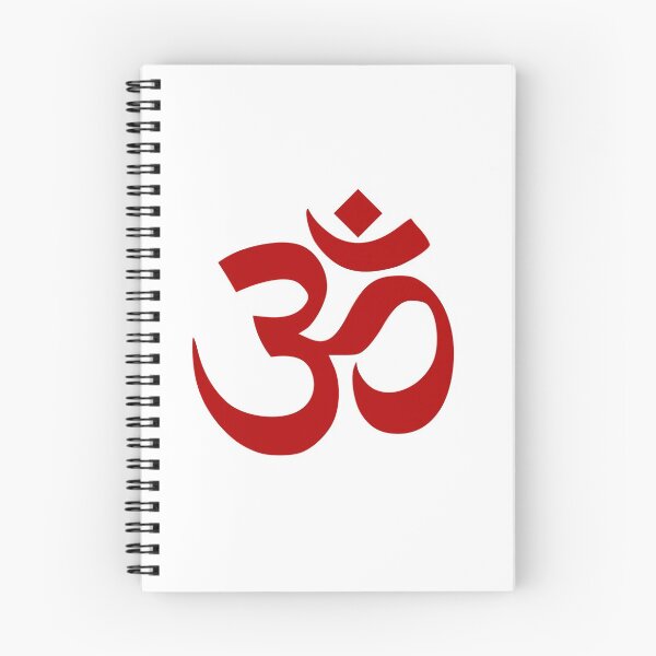 Item preview, Red Om / Aum designed and sold by bhavyaarts.