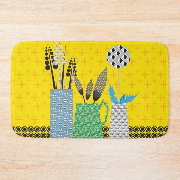 Item preview, Mid Century Modern Flowers  designed and sold by BlackDogArtists.