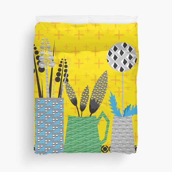 Item preview, Mid Century Modern Flowers  designed and sold by BlackDogArtists.