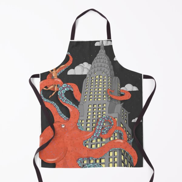 Item preview, Octopus attacks New York City! designed and sold by LeahHa.