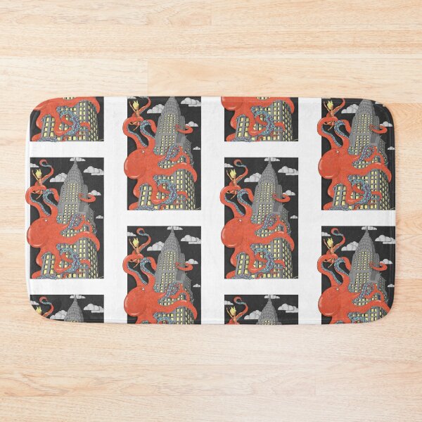 Item preview, Octopus attacks New York City! designed and sold by LeahHa.