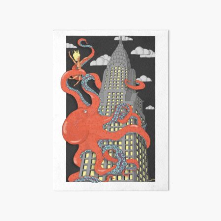 Artikel-Vorschau von Oktopus attackiert New York City!, designt und verkauft von LeahHa.