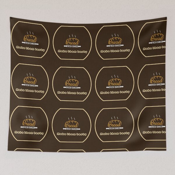 Item preview, Make Them Tasty with Awesome Bread Logo Design designed and sold by Aldrin Capco.