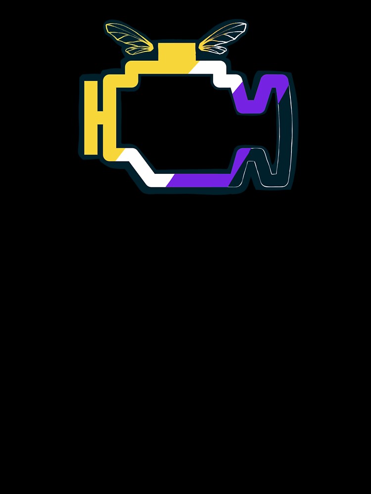 Thumbnail 7 of 7, Oversized T-Shirt, Transmission Folklore Non-Binary Pride Logo designed and sold by LavenderLem.