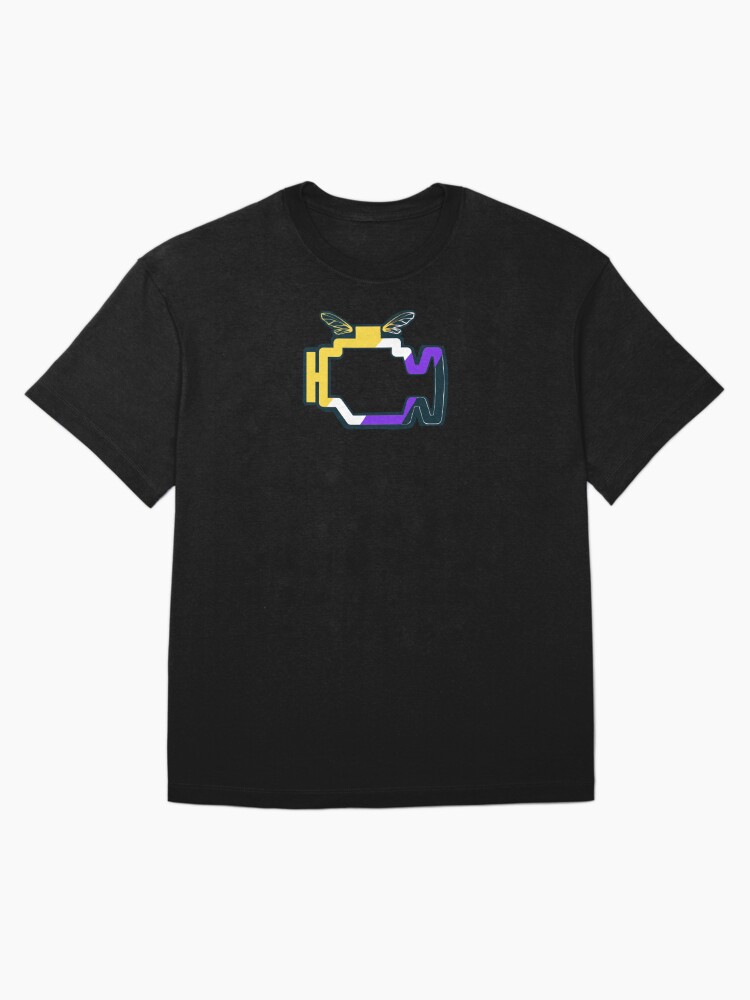 Thumbnail 3 of 7, Oversized T-Shirt, Transmission Folklore Non-Binary Pride Logo designed and sold by LavenderLem.