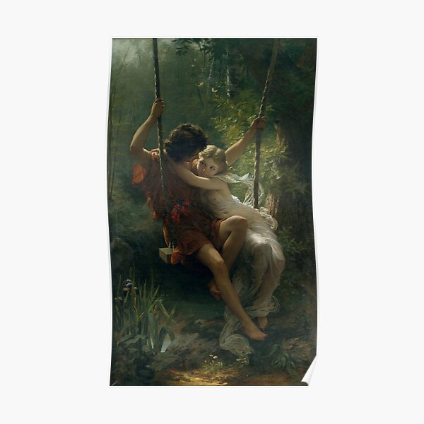 Pierre-Auguste Cot. Springtime, 1873. Poster