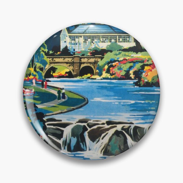 Item preview, Buxton vintage travel poster designed and sold by stickart-marek.