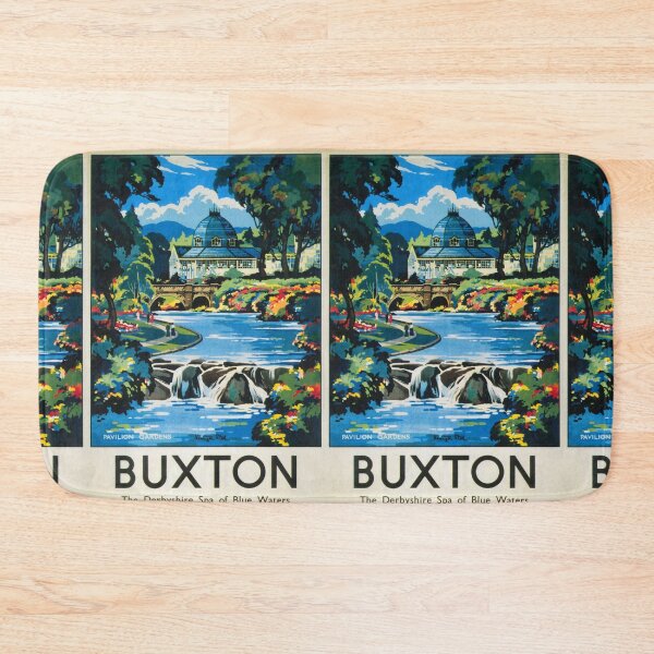 Item preview, Buxton vintage travel poster designed and sold by stickart-marek.
