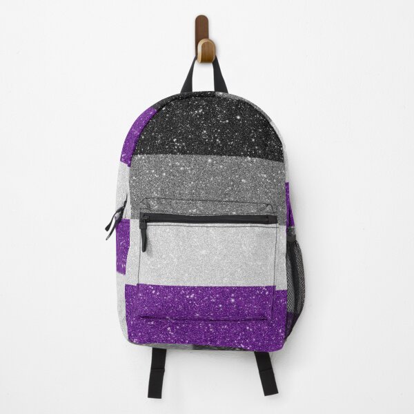 Item preview, Faux Glitter Asexual Pride Flag Background designed and sold by LiveLoudGraphic.