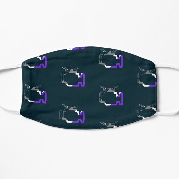 Transmission Folklore Asexual Pride Logo Flat Mask