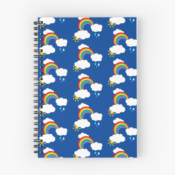 Item preview, Rainbow Weather Pattern 1 designed and sold by Helen McCartney Designs.