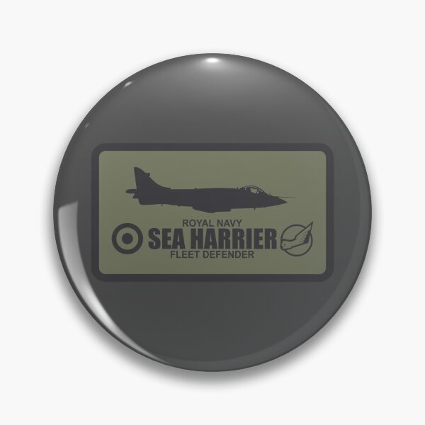 Item preview, Royal Navy Sea Harrier 899 Naval Air Squadron Patch designed and sold by StrongVlad.
