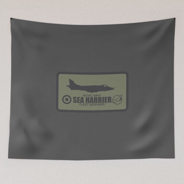 Item preview, Royal Navy Sea Harrier 899 Naval Air Squadron Patch designed and sold by StrongVlad.