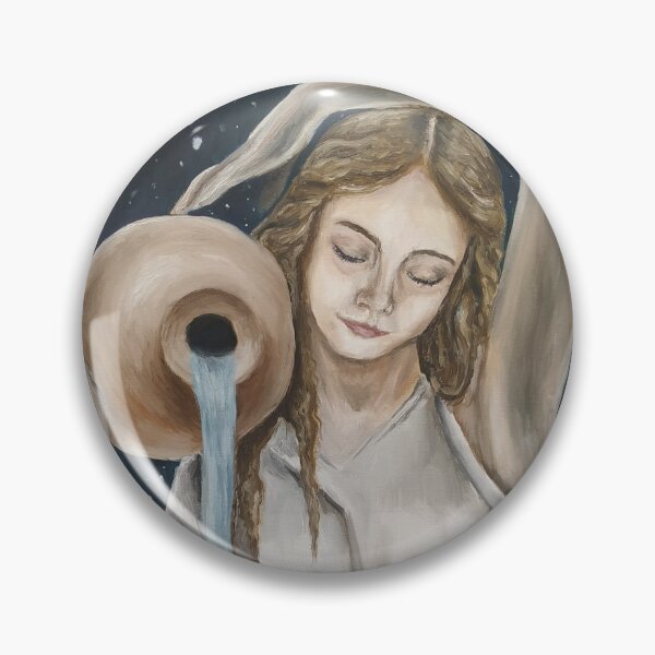 Item preview, Aquarius - The Water Carrier - Astrology designed and sold by CleaViolet.