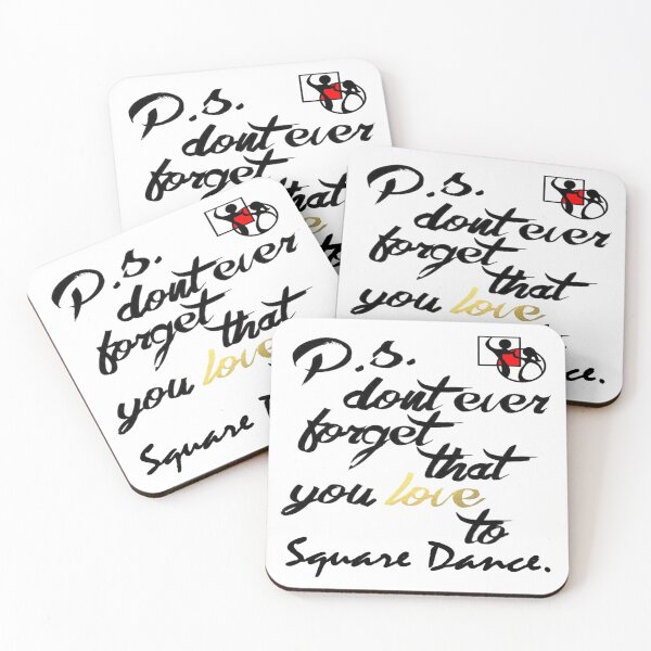 Item preview, Don't Forget designed and sold by Square Dancing Gifts & Merchandise.