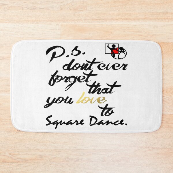 Item preview, Don't Forget designed and sold by Square Dancing Gifts & Merchandise.
