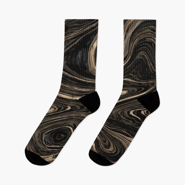 Item preview, Black and gold Liquid Marble Watercolor designed and sold by k9printart.