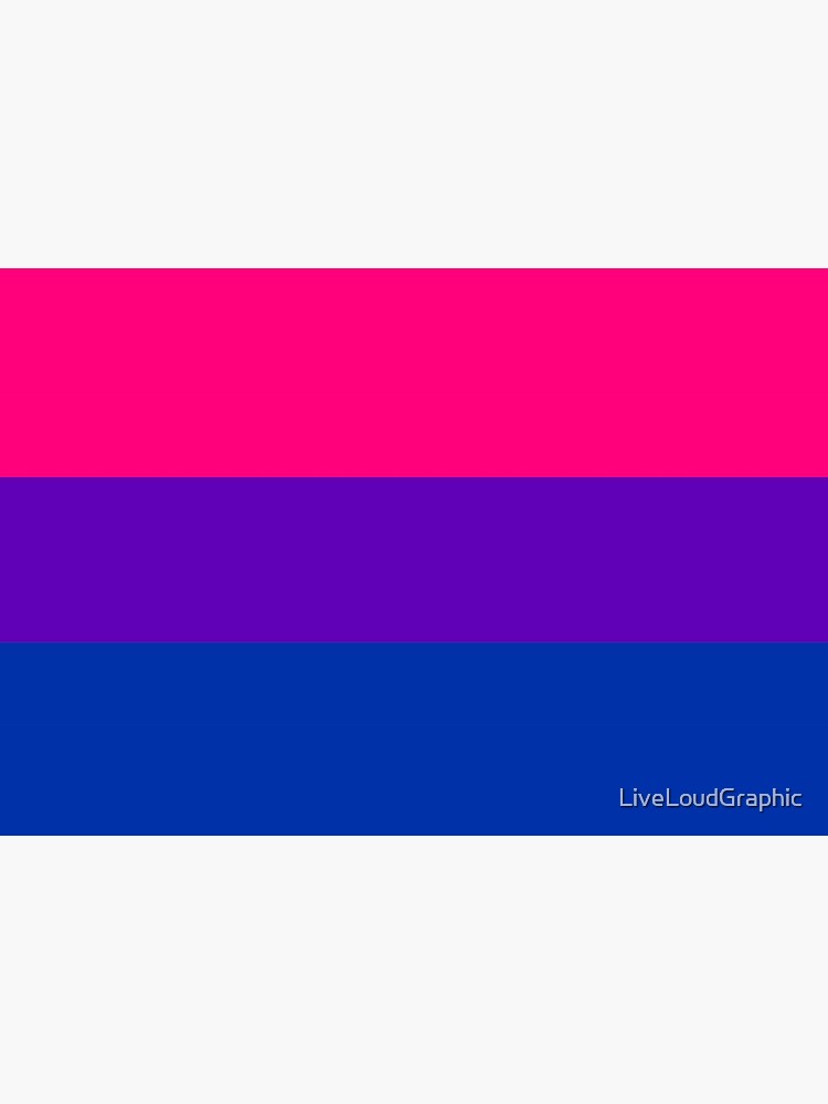 Solid Bisexual Pride Flag by LiveLoudGraphic