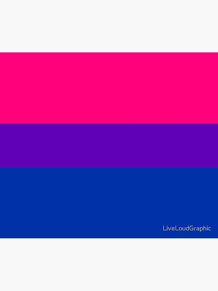 Solid Bisexual Pride Flag by LiveLoudGraphic