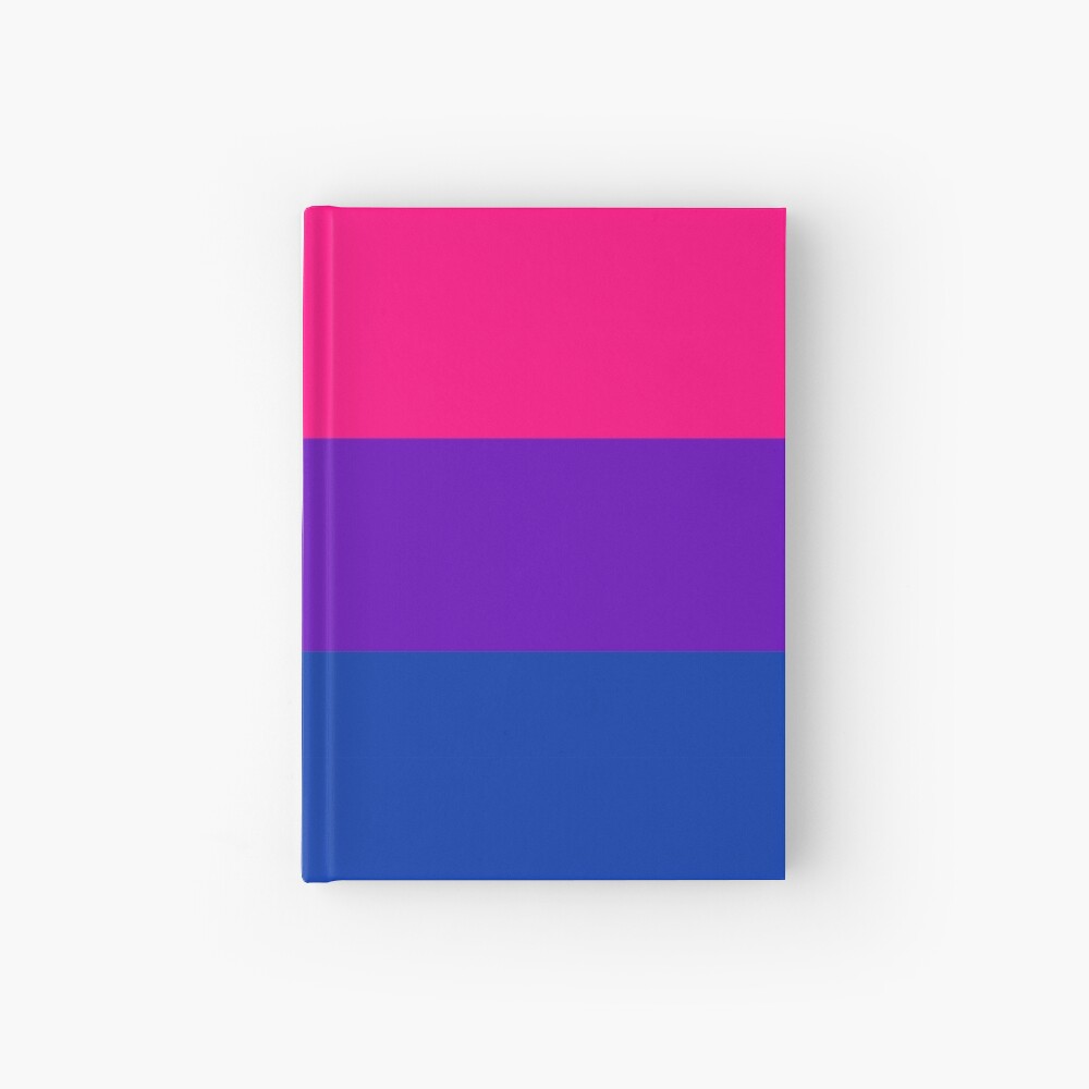 Solid Bisexual Pride Flag Hardcover Journal