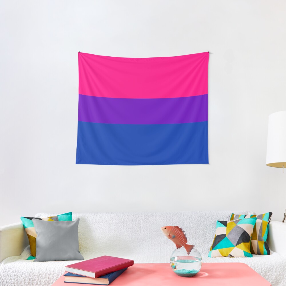 Solid Bisexual Pride Flag Tapestry