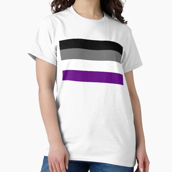 Item preview, Seamless Repeating Asexual Pride Flag Pattern designed and sold by LiveLoudGraphic.