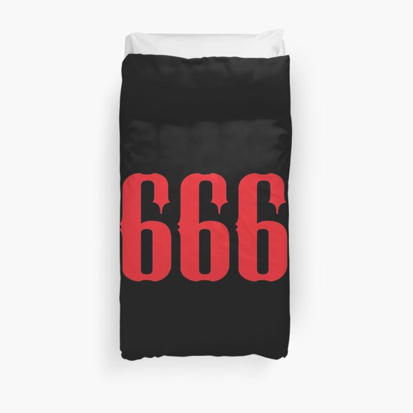 The Number Of The Beast Duvet Covers | Redbubble