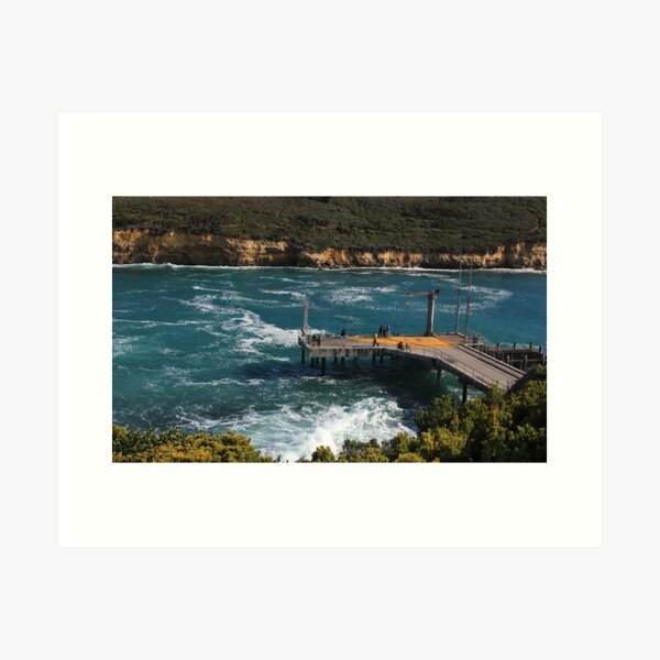 Item preview, Port Campbell shipping docks designed and sold by Charles Kosina.