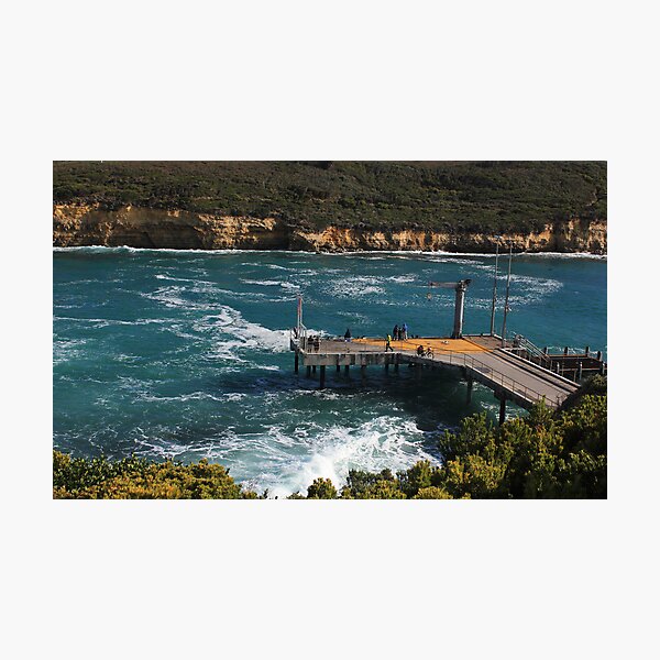 Item preview, Port Campbell shipping docks designed and sold by Charles Kosina.