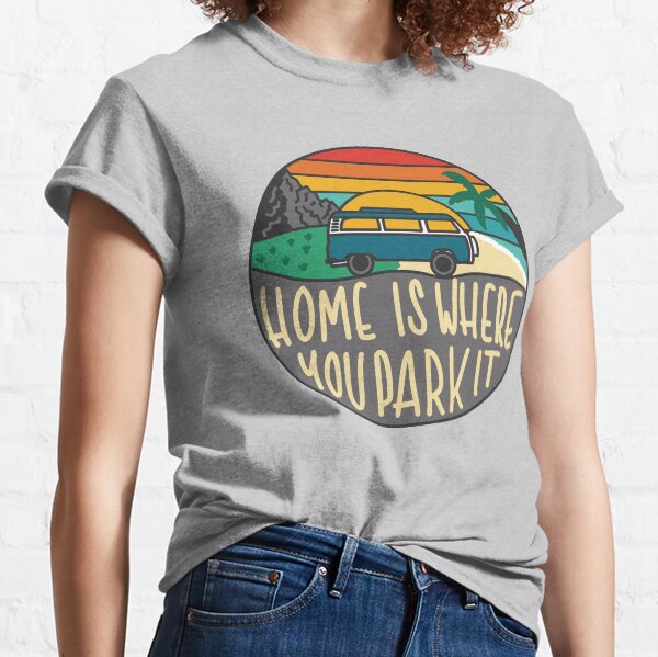montagnes un jour T-shirt classique