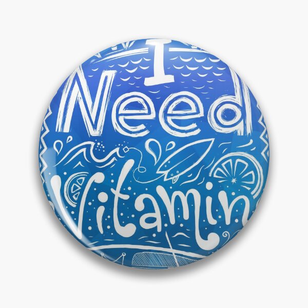 Item preview, I need vitamin SEA on blue surfboard designed and sold by 1enchik.