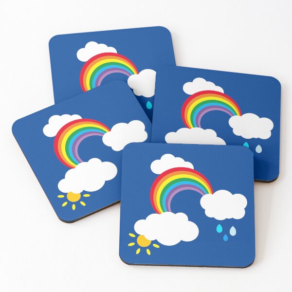Item preview, Rainbow Weather Pattern 2 designed and sold by Helen McCartney Designs.