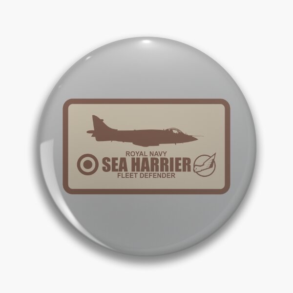 Item preview, Royal Navy Sea Harrier 899 Naval Air Squadron Patch designed and sold by StrongVlad.