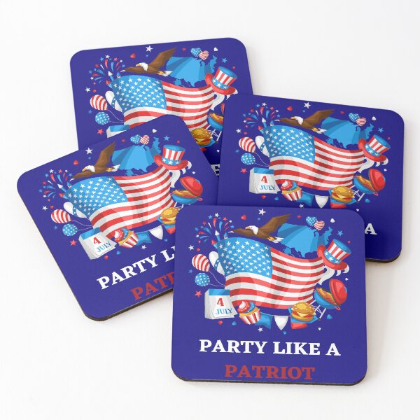 Item preview, Fourth of July Bash Party Like a Patriot designed and sold by majnate.