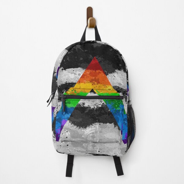 Item preview, Abstract Paint Splatter LGBT Ally Pride Flag Pattern designed and sold by LiveLoudGraphic.