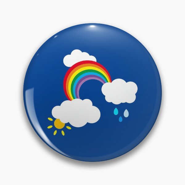 Item preview, Rainbow Weather Pattern 1 designed and sold by Helen McCartney Designs.