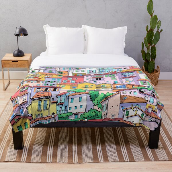 Artikelvorschau,  Dann ist diese farbenfrohe Gebäudekunst genau das Richtige für Sie. Exklusiv bei RedBubble erhältlich. entworfen und verkauft von Raju Nandaniya.
