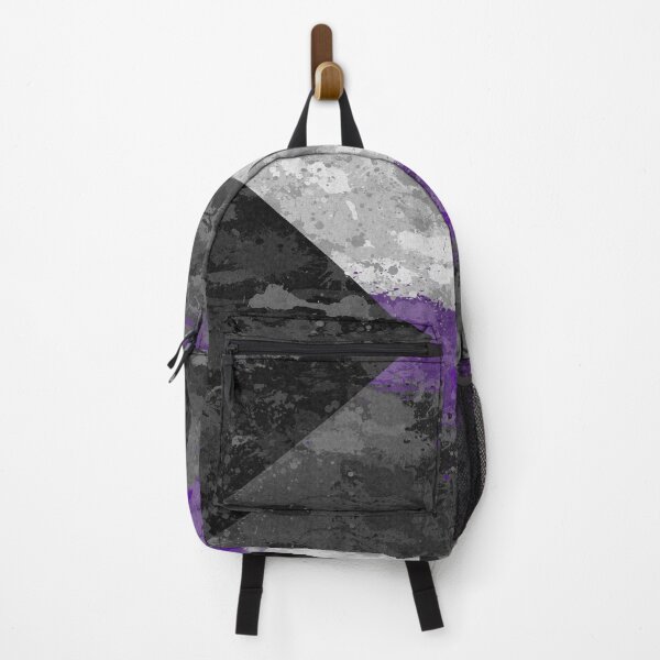 Item preview, Abstract Paint Splatter Demisexual Pride Flag Pattern designed and sold by LiveLoudGraphic.